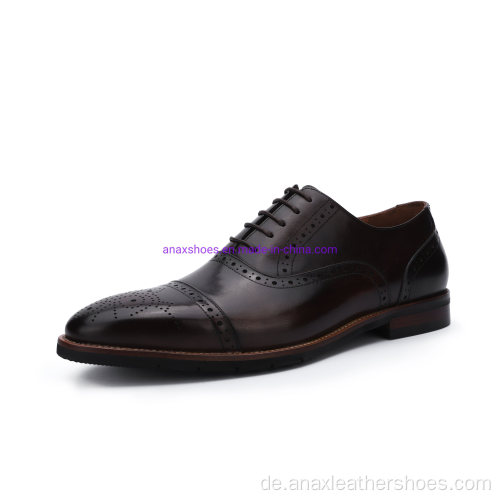 New Style Rindsleder Schuhe Business Herrenschuhe